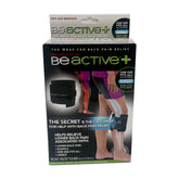 BeActive Plus Instant Relief Acupressure Calf Brace for Sciatic Nerve Pain, Black